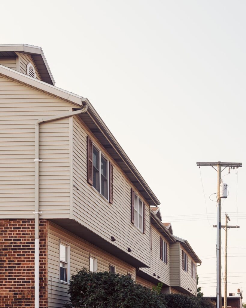 houses in the suburbs