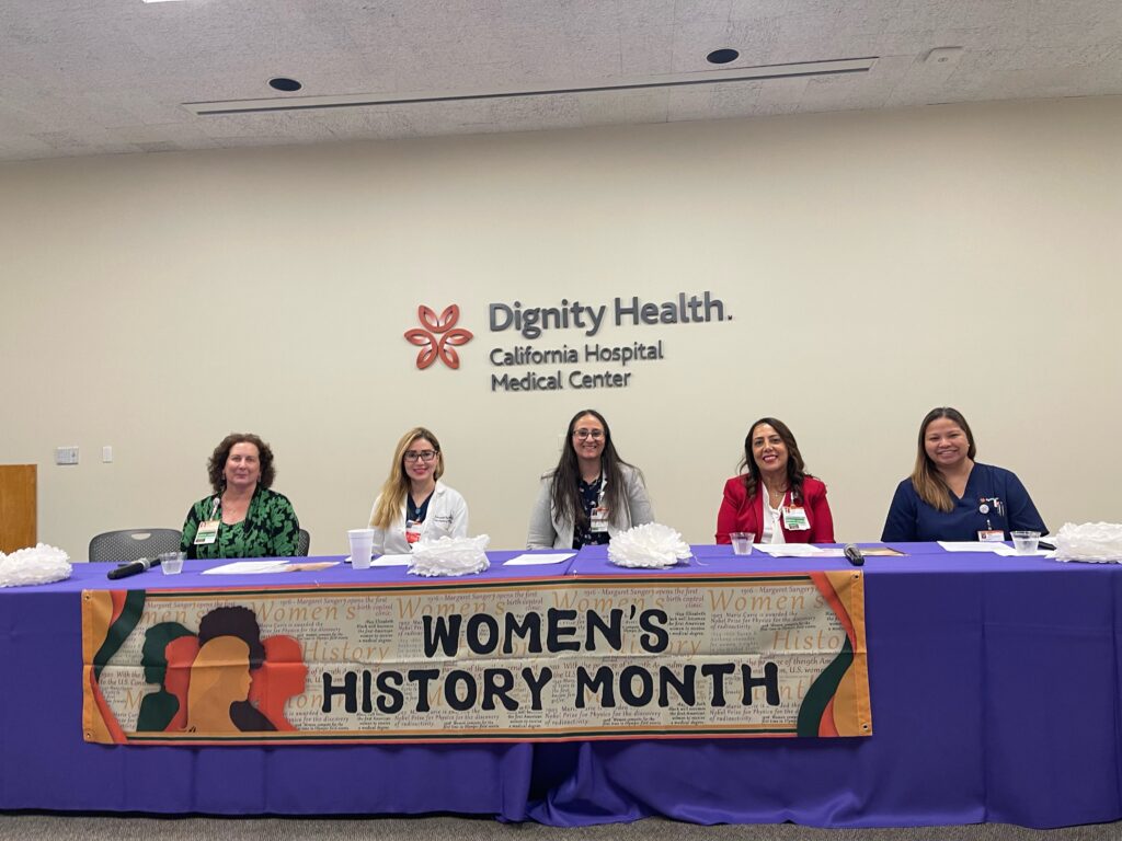 California Hospital Medical Center panel for Women's History Month